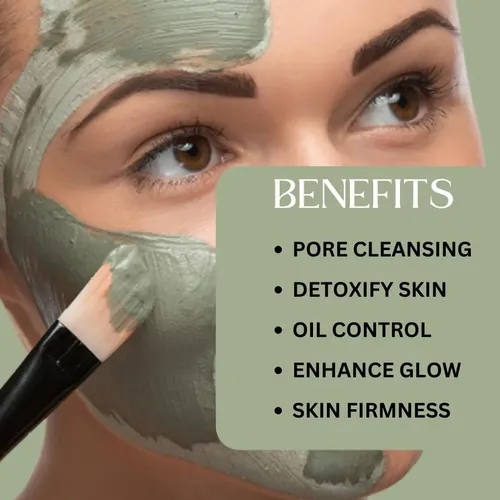 Arcilla Francesa Verde 100 G Para Mascarillas Y Cosmética