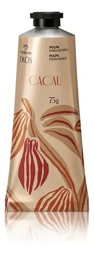 Crema Hidratante De Manos Ekos Cacao 75 gr Natura