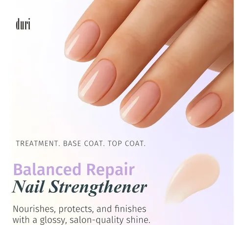 Duri Rejuvacote 2 Base Y Top Coat 3-pack Fortalecedor Uñas