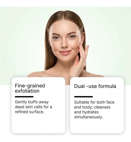 Exfoliante Corporal Y Facial De Aloe Vera 150g Hidratante