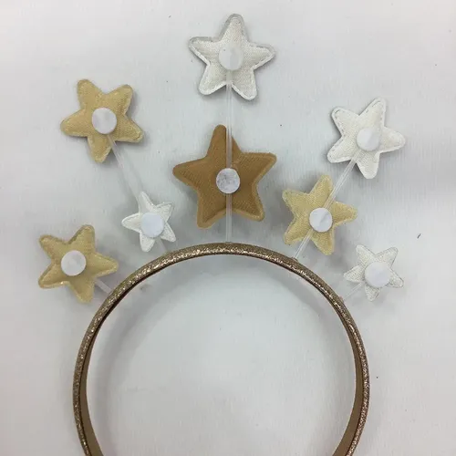 2 Diademas Para Niños Con Forma De Estrella De Pelo S