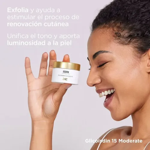 Isdin Glicoisdin 15 Crema Facial Antiedad Ácido Glicólico Antiarrugas Líneas De Expresión