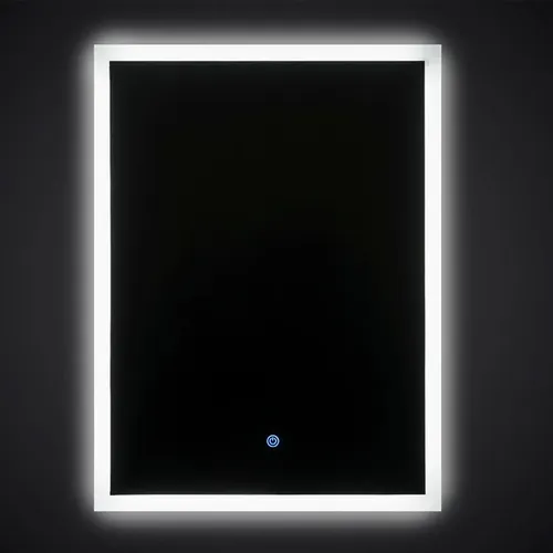 Espejo Led Touch Borde Esmerilado 60 X 80 Cm