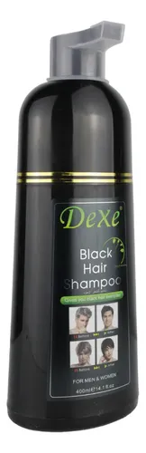 Champú Dexe Tinte Instantáneo en color negro 400 Ml