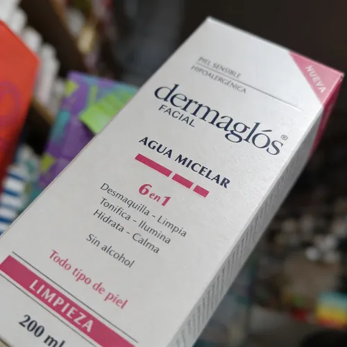 Dermaglos Facial Agua Miceral 6 En 1 Limpieza Ttp 200ml