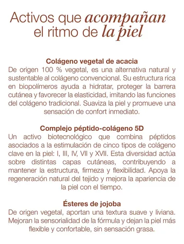 Collagen+ Moisturizing Cream C/ Colageno Flaccidez Lidherma