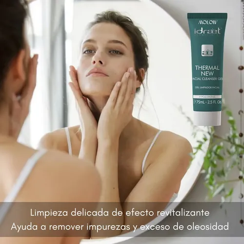 Gel Limpieza Thermal New Idraet Exceso Sebo Hidratante 75ml