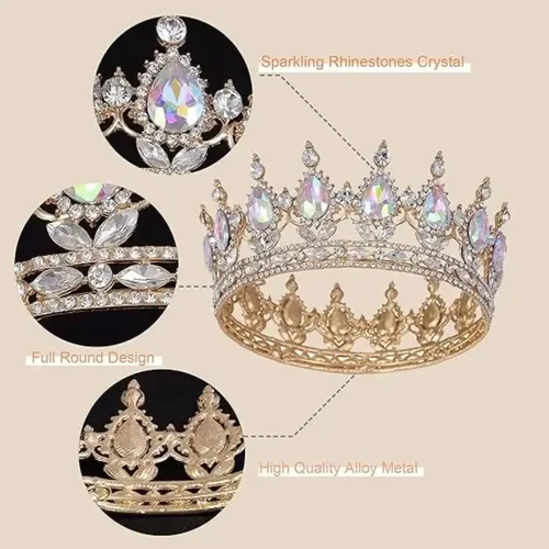 Corona Princesa Boda Accesorios De Tiara Diadema De Novia