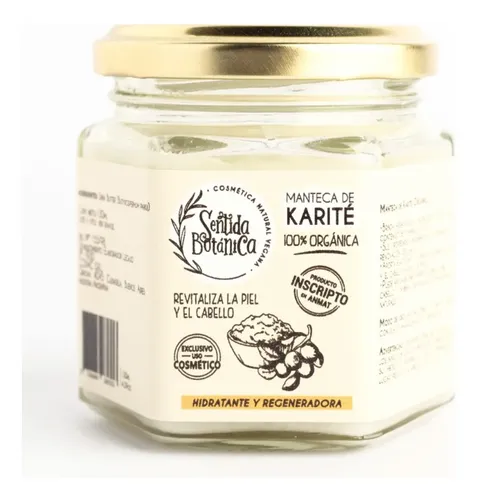 Manteca De Karite Orgánica Sentida Botanica – 130ml