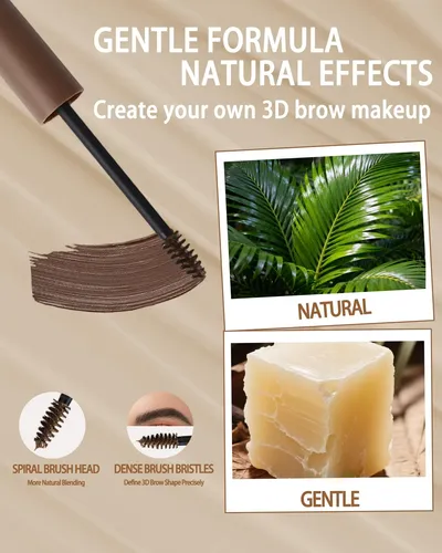 Gel De Cejas Caedelfly Marrón Oscuro Impermeable