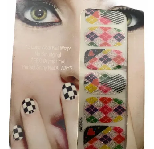 Stickers De Esmalte Adhesivos Para Uñas N°7