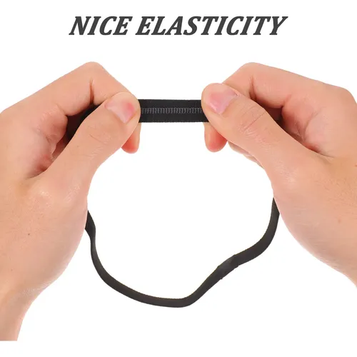 2pcs Cintas Deportivas Elásticas Mujer Cintas Para El Pelo