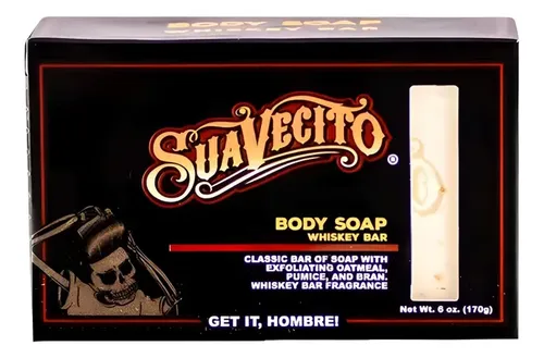 Jabón Corporal Suavecito Whisky Bar 180ml