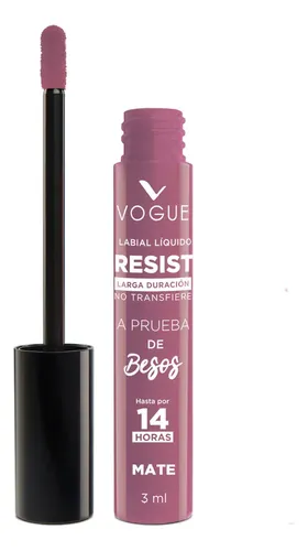 Labial Liquido Mate Vogue Resist Tono Linda