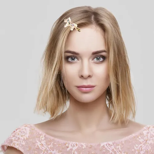 Pinza Para El Pelo Con Forma De Horquilla Para Decorar El Añ