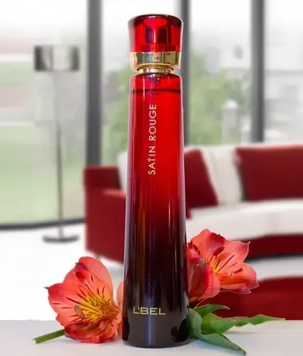 Satin Rouge L’bel Deo Parfum – Perfume para mujer, 50 ml, Blz