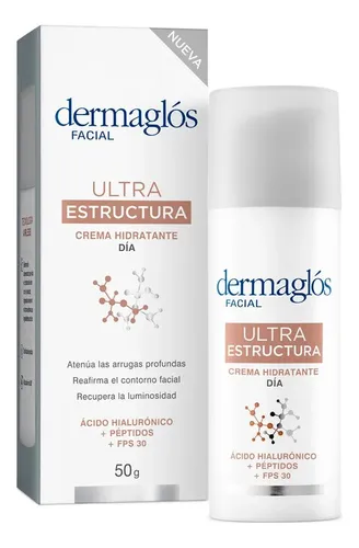 Dermaglós Facial Ultra Estructura Crema Hidratante Fps30 Día