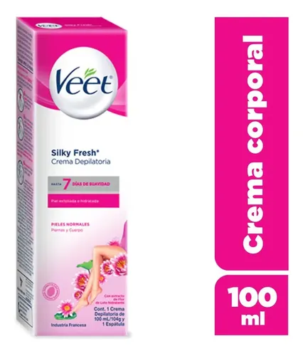 Veet Crema Depilatoria Corporal Silk&fresh Pieles Normales