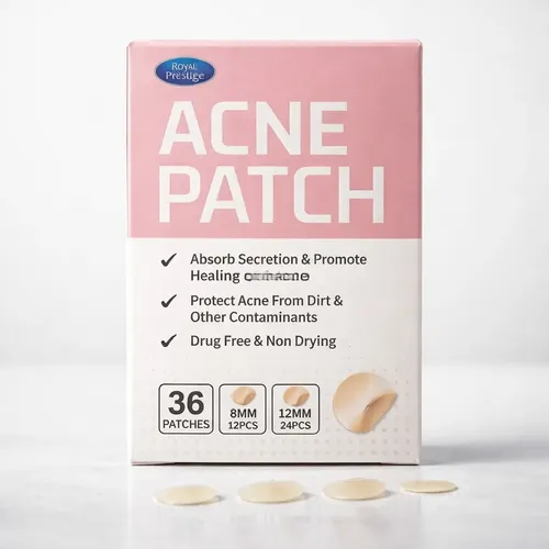 36 Parches Antiacné Invisibles Y Resistente Al Maquillaje
