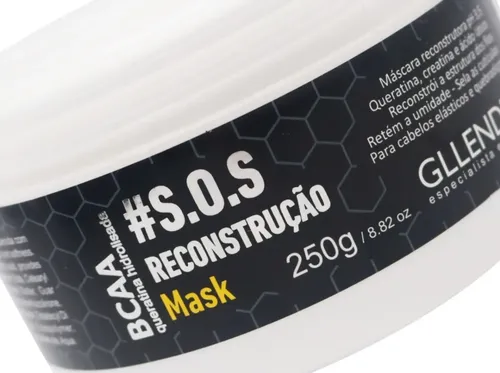 Gllendex Mascara Keratina Acida Sos Reconstruccion 250g