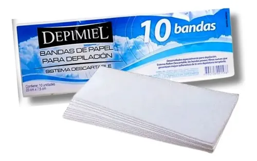 Banda Depilatoria X 10 Unidades Depimiel
