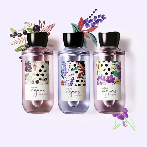 Perfume Colonia Águas De Natura Violeta Femenina 150 Ml
