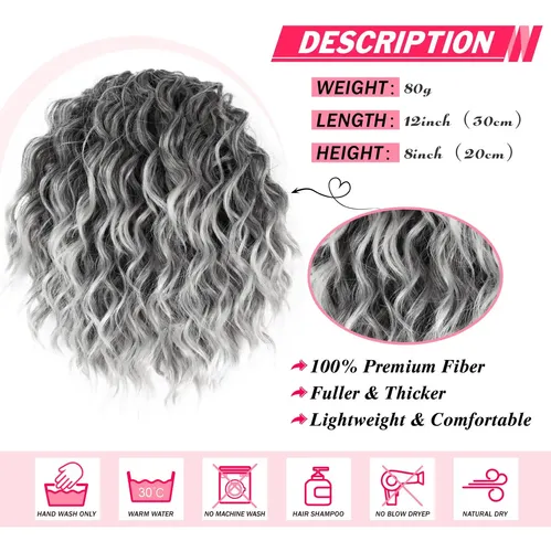 Extensión De Cola De Caballo Adancyler Para Cabello Sintétic