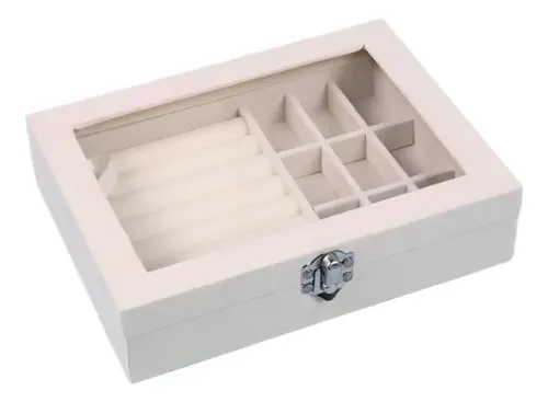 Organizador De Joyas Caja Alhajero Maquillaje Colores