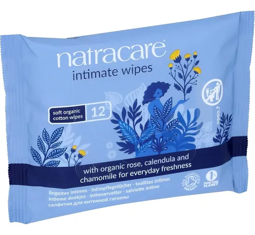 Toallitas Íntimas Orgánicas Natracare 12×24 (288