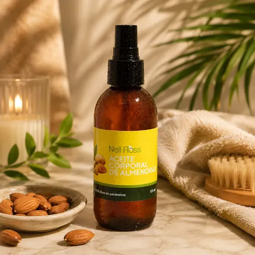 Aceite Humectante Corporal De Almendras Dulces Nell Ross