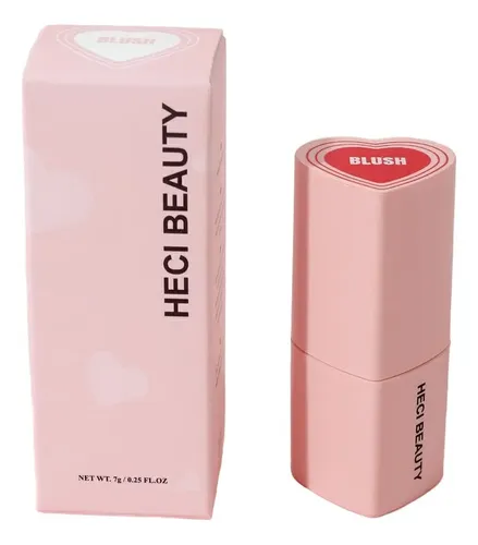 Mll Rubor En Barra 3 En 1 Creamy Heart De Heci Beauty, 7 G