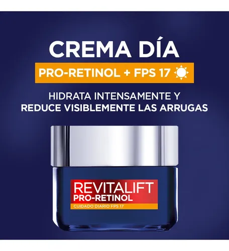 L’Oréal Paris Crema Día Revitalift Retinol Day Cream 50mL