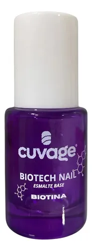 Fortalecedor De Uñas Con Biotina Esmalte Cuvage Traslucido