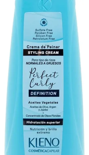 Crema De Peinar Perfect Curly Kleno Rulos Hidratante X 200