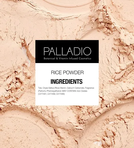 Palladio Polvo Compacto Arroz Translúcido 7 G