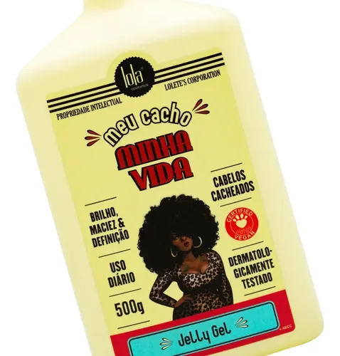 Lola Meu Cacho Minha Vida Jelly Gel Para Rulos Pelo 500gr