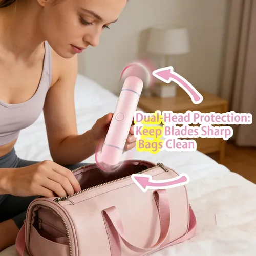 Recortadora Eléctrica Para Bikini 2 En 1 Con Luz Le W.g