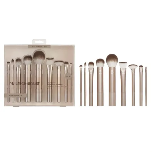 .set De 9 Pinceles De Maquillaje (empaque Para Regalo) Au Na Au Naturale  Conjunto De 9 Peças