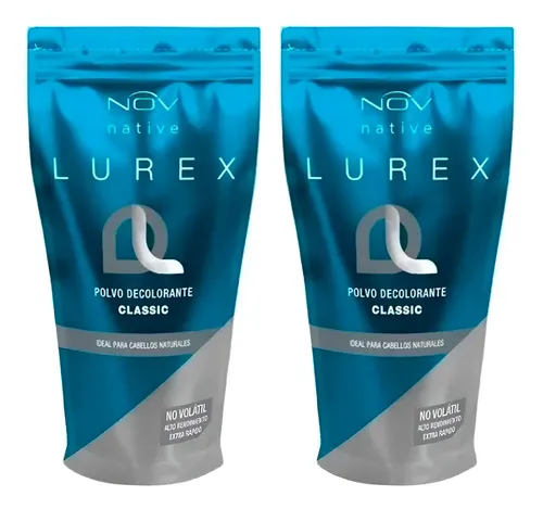 2 Polvos Decolorantes Nov Lurex Extra Rapido X 690 Grs