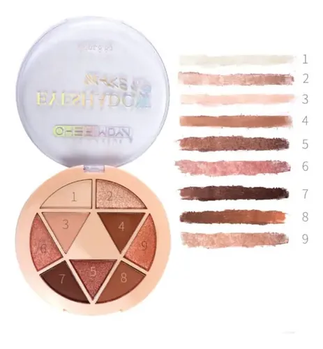 Sombra De Ojos Cherimoya Eyeshadow Sombras Color N 01
