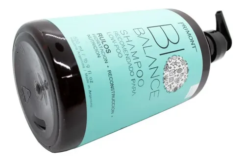 Primont Bio Balance Shampoo Vegano Low Poo Pelo Rulos 500ml
