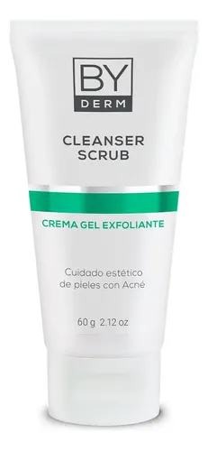By Derm Cleanser Scrub Crema Gel Exfoliante Facial 60g Momento De Aplicación Día/noche Tipo De Piel Mixta