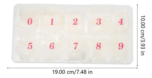 Yx. Pegatinas De Uñas Postizas Francesas De Fake Nails En