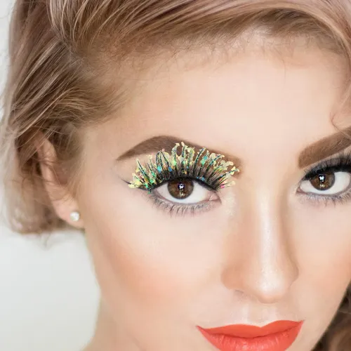 L Mejora De Maquillaje De Ojos Bling Eyelashes En 3d J