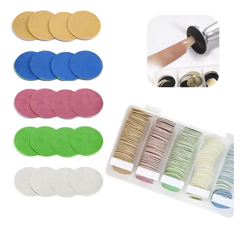 X 200pcs Poda Disco Para Manicure Y Pedicura De Uñas W