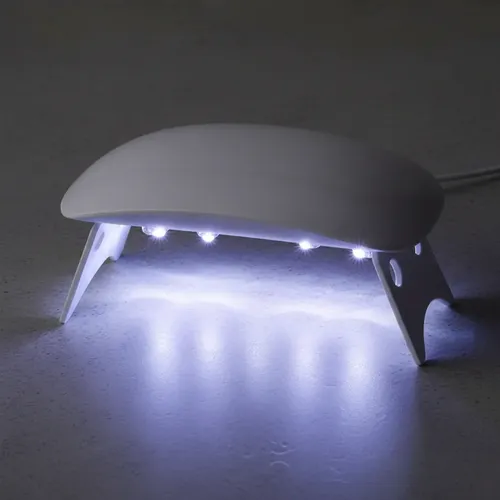 Cabina Para Uñas Dehuka Led/uv Mini, Compacta Y Portátil, Secado Rápido