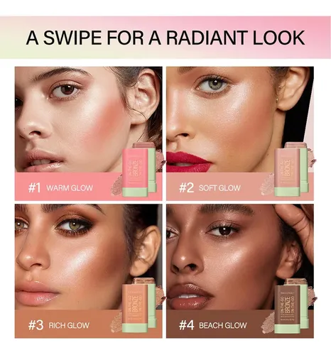 Maquillaje Multi-uso Bronceador En Barra, On The Go Glow …