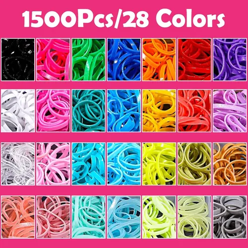 Cintas De Pelo Coloridas Para Niñas, 28 Colores Y 6 Rd