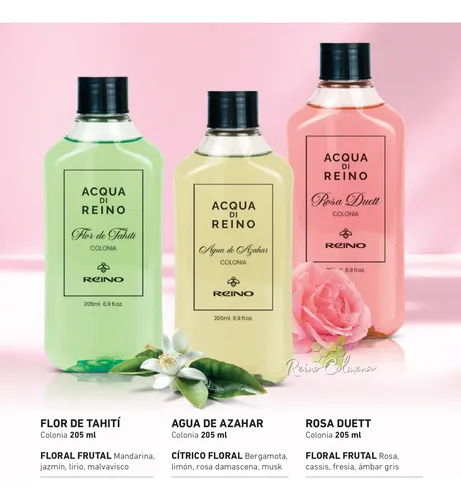 Colonia Acqua Di Reino Green Tea 205ml Reino De La Miel