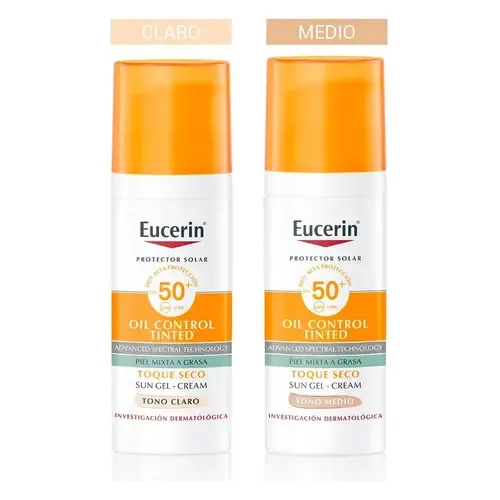 Eucerin Sun Fps 50 Oil Control Claro Toque Seco Fa Eucerin